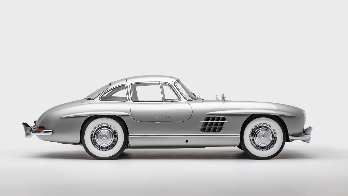 Mercedes Benz 300sl Blueprint