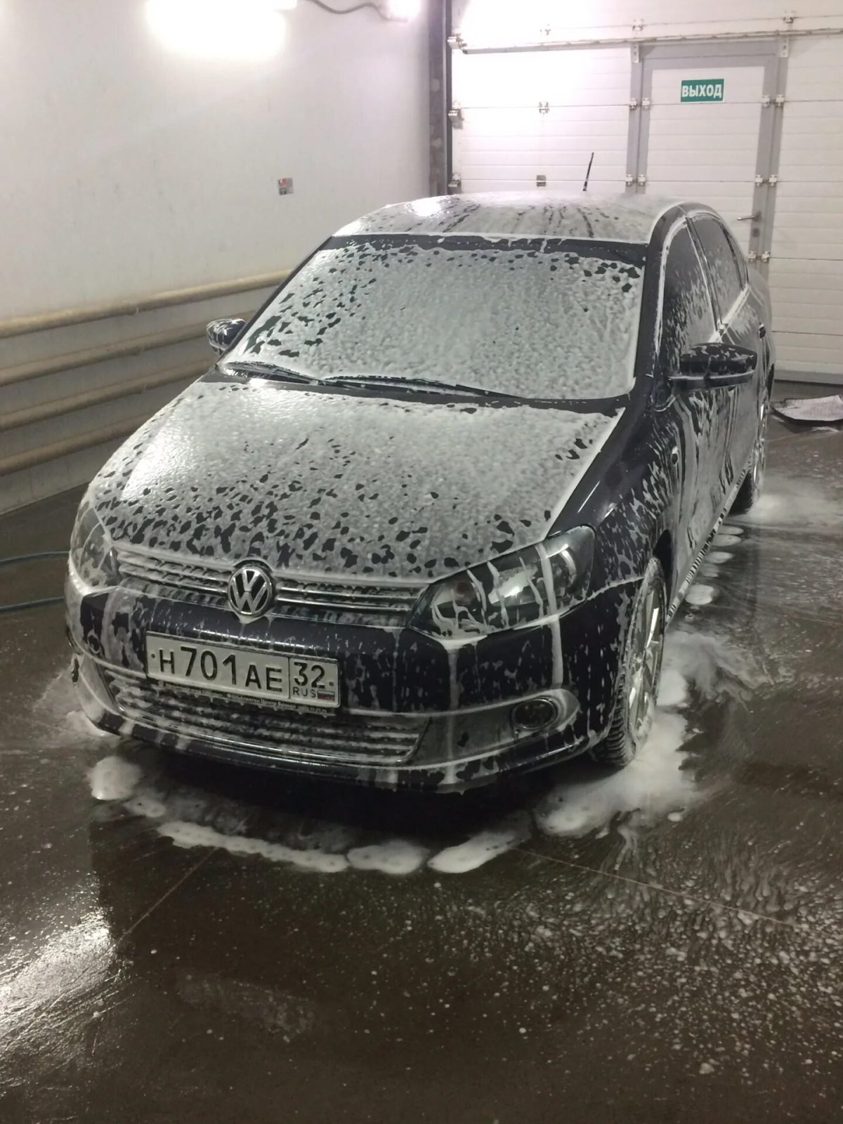 Зимняя мойка