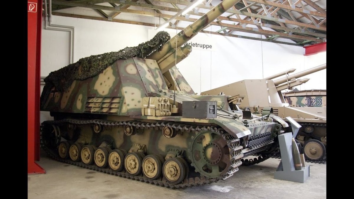 Немецкая САУ Хуммель