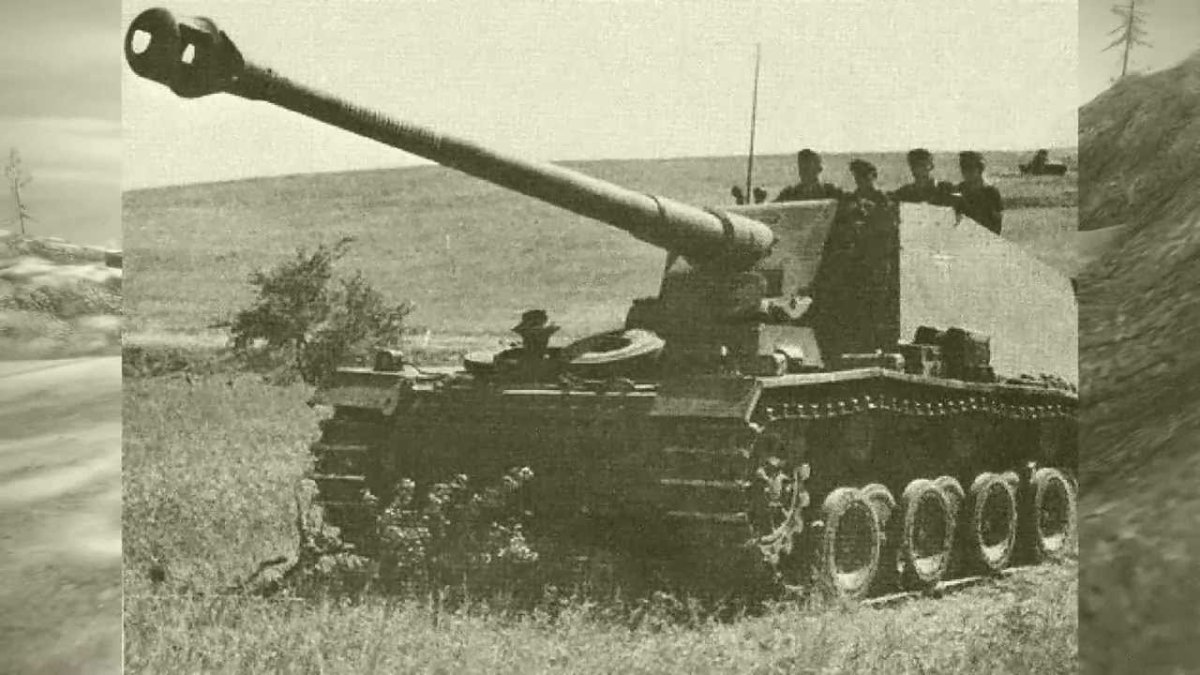 Немецкая самоходка Эмиль