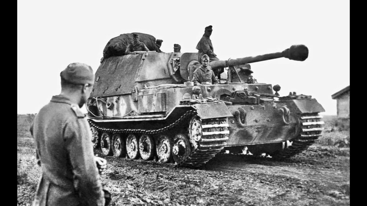 Танк Фердинанд Курская дуга