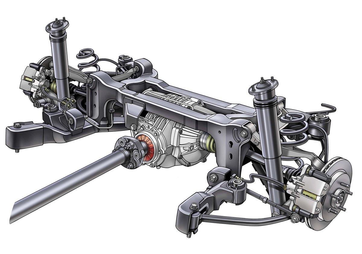 Задняя подвеска Кадиллак CTS