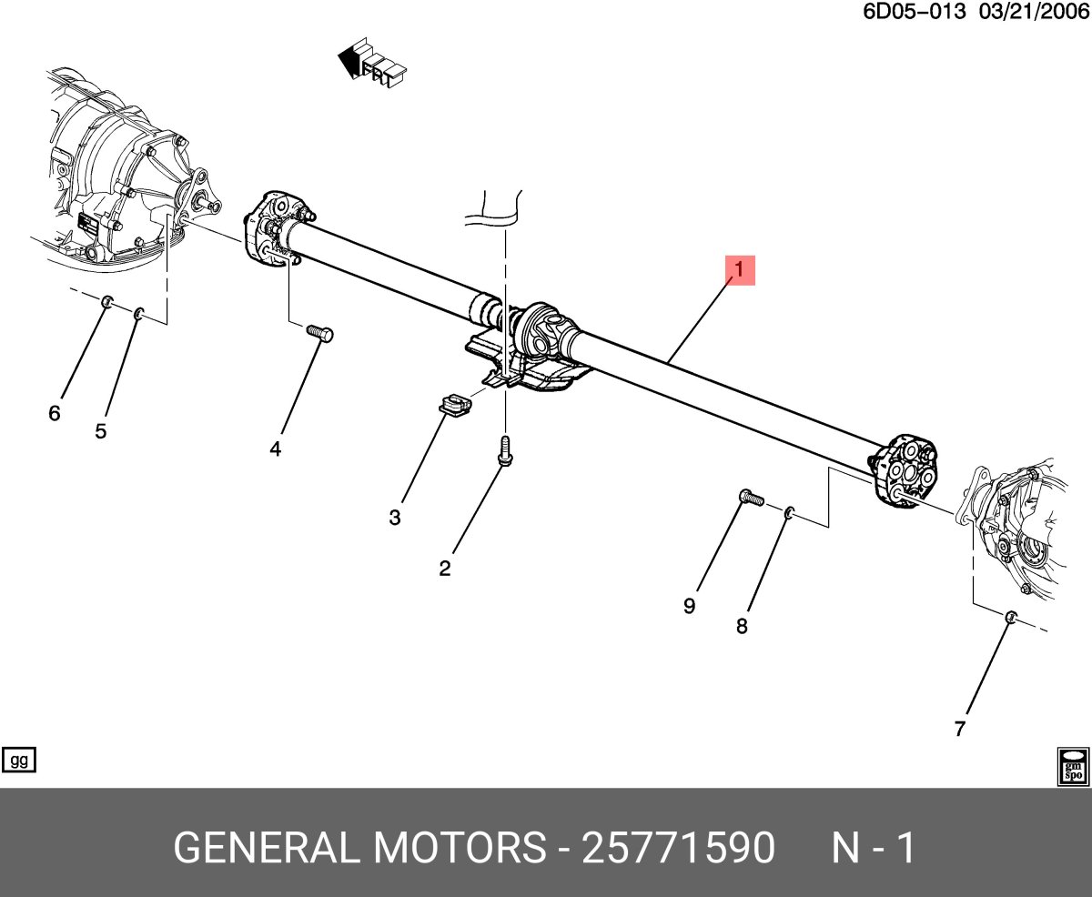 Карданный привод shaft Drive
