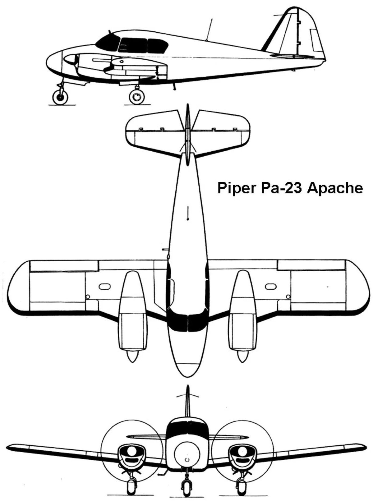 Piper j3 Cub чертежи