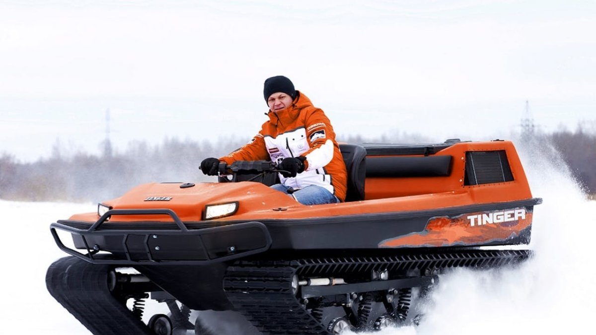 Гусеничные вездеходы Тингер
