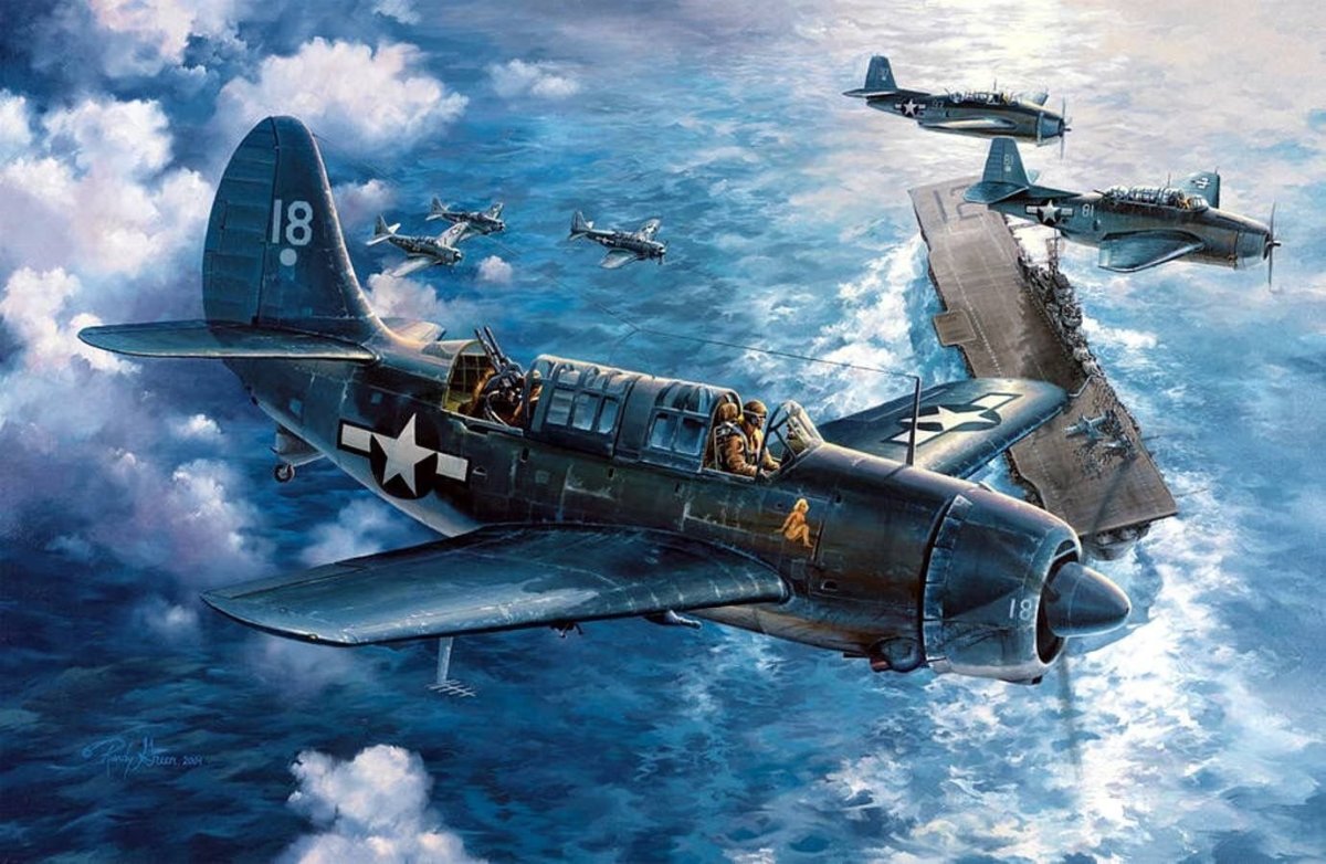 Японские палубные бомбардировщики второй мировой