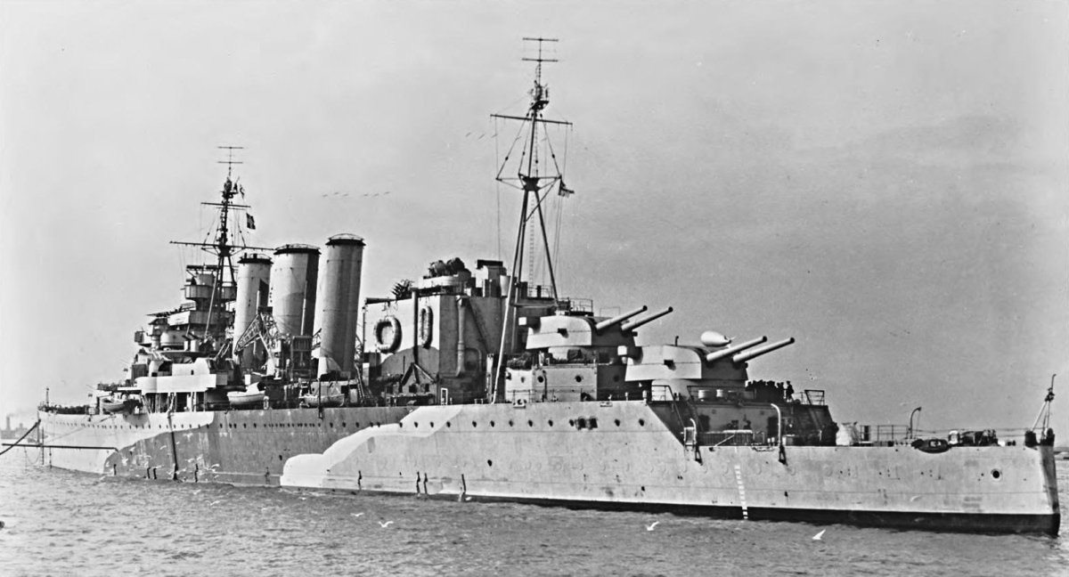 Тяжелый крейсер Kent