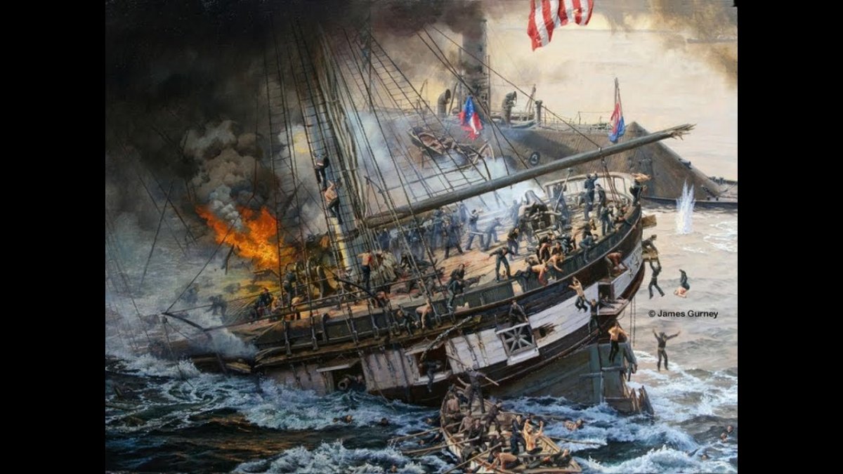 Броненосец Вирджиния 1862