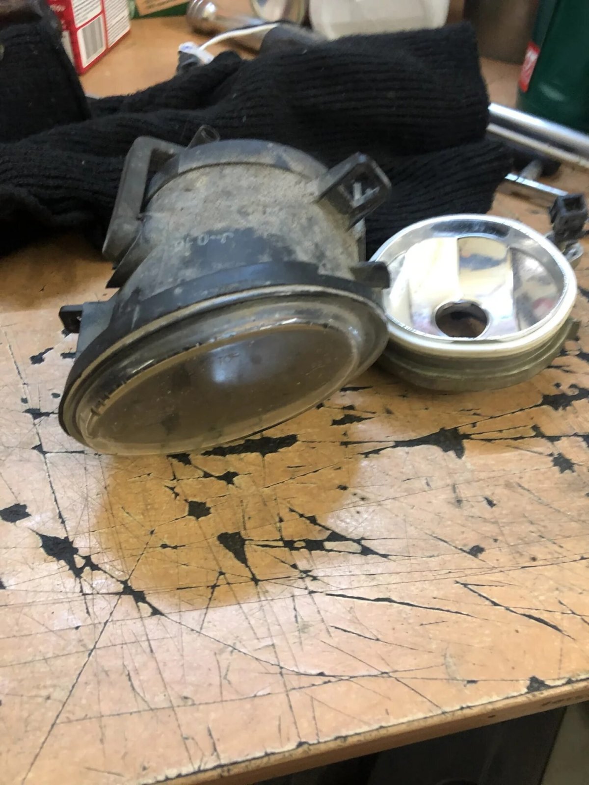 БМВ е39 туманки с линзами