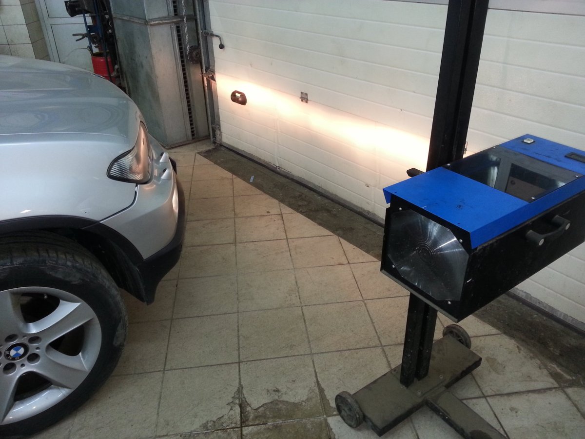 Регулировка противотуманных фар БМВ е53