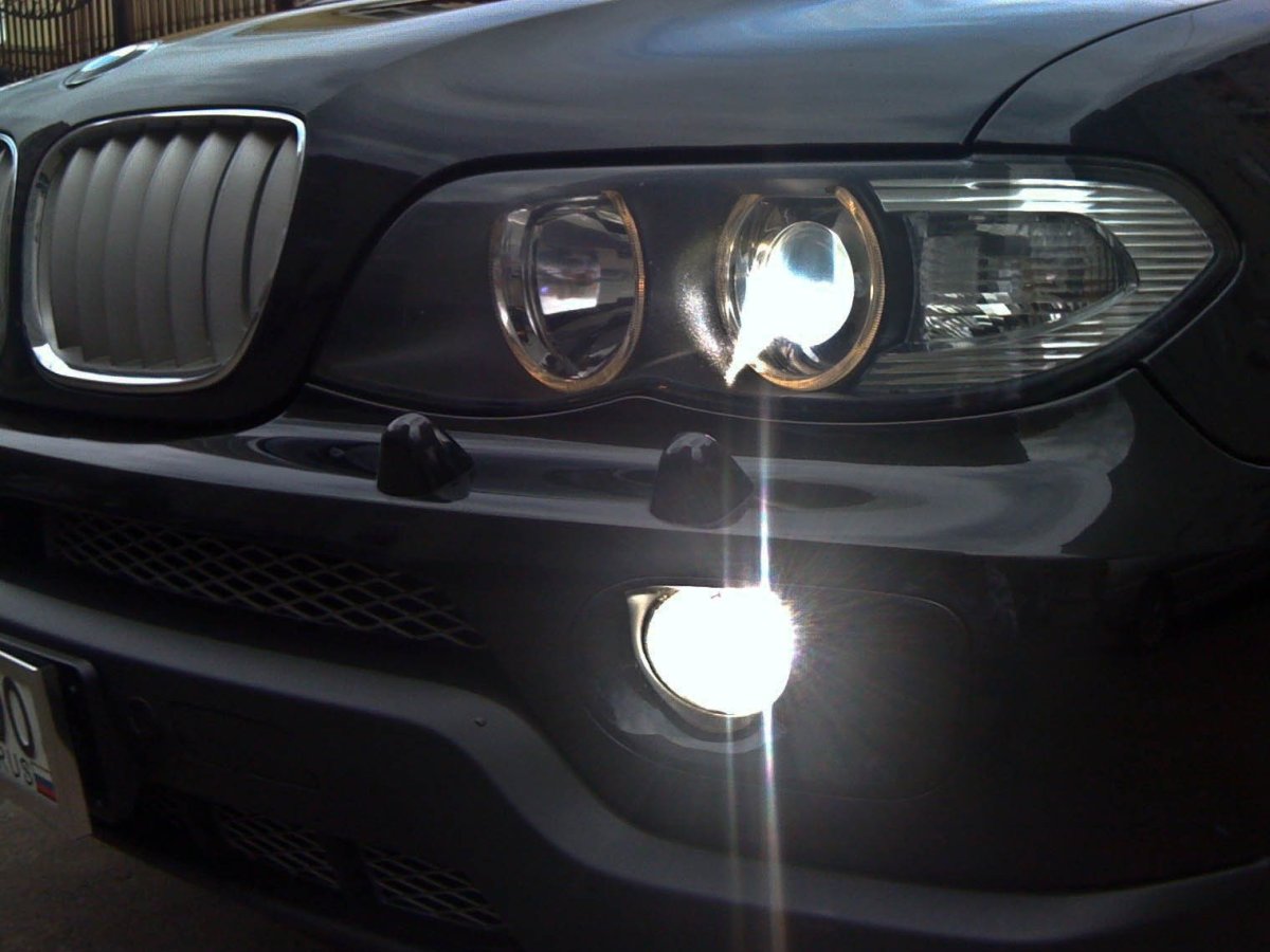 Противотуманные фары BMW x5 e53