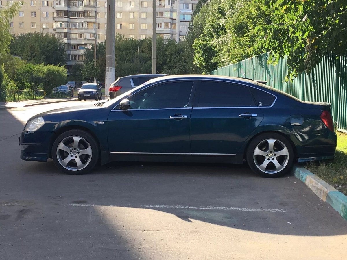 Nissan Teana j31 черный хром