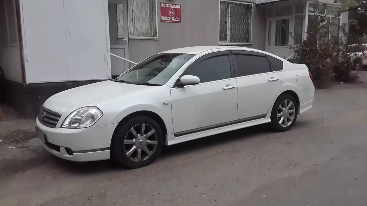 Nissan Teana j31 белая