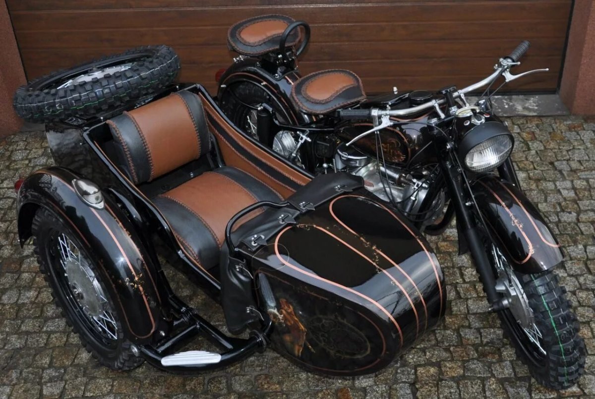 Retro BMW Sidecar