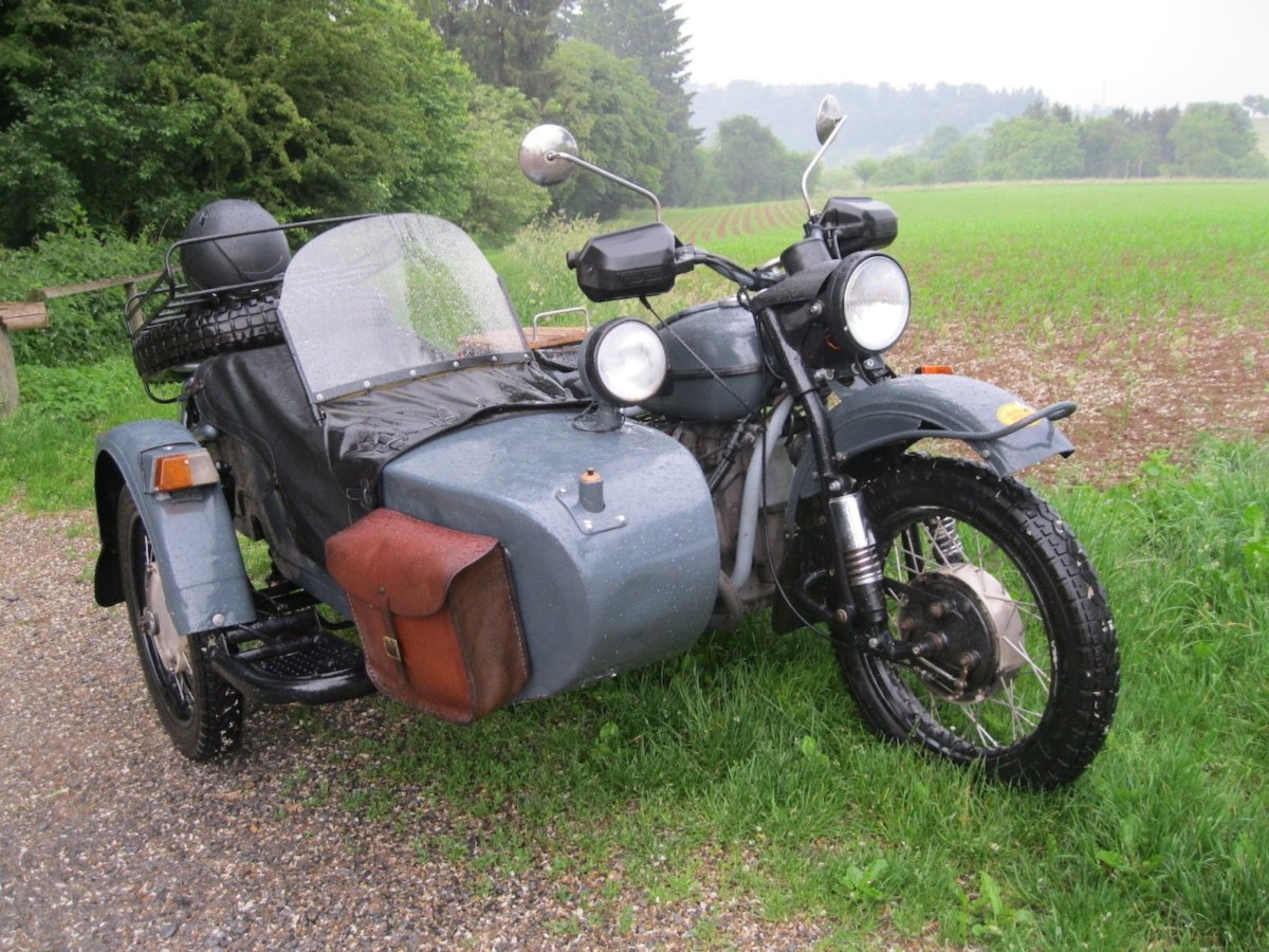 Урал с люлькой