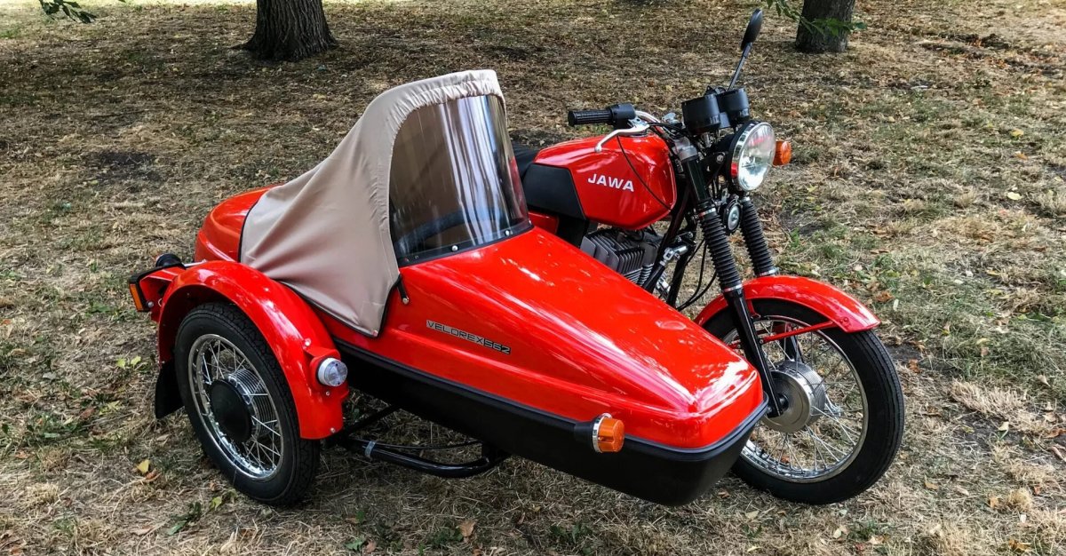 Ява 634 с коляской велорекс 562