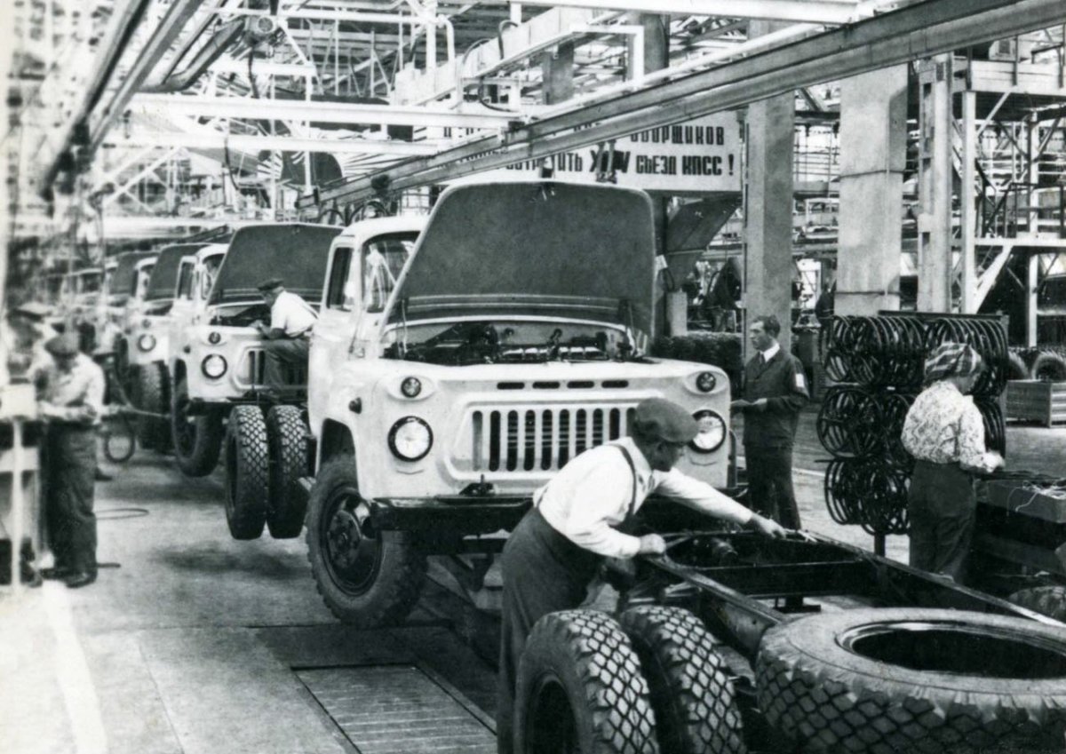 Горьковский автозавод ГАЗ СССР