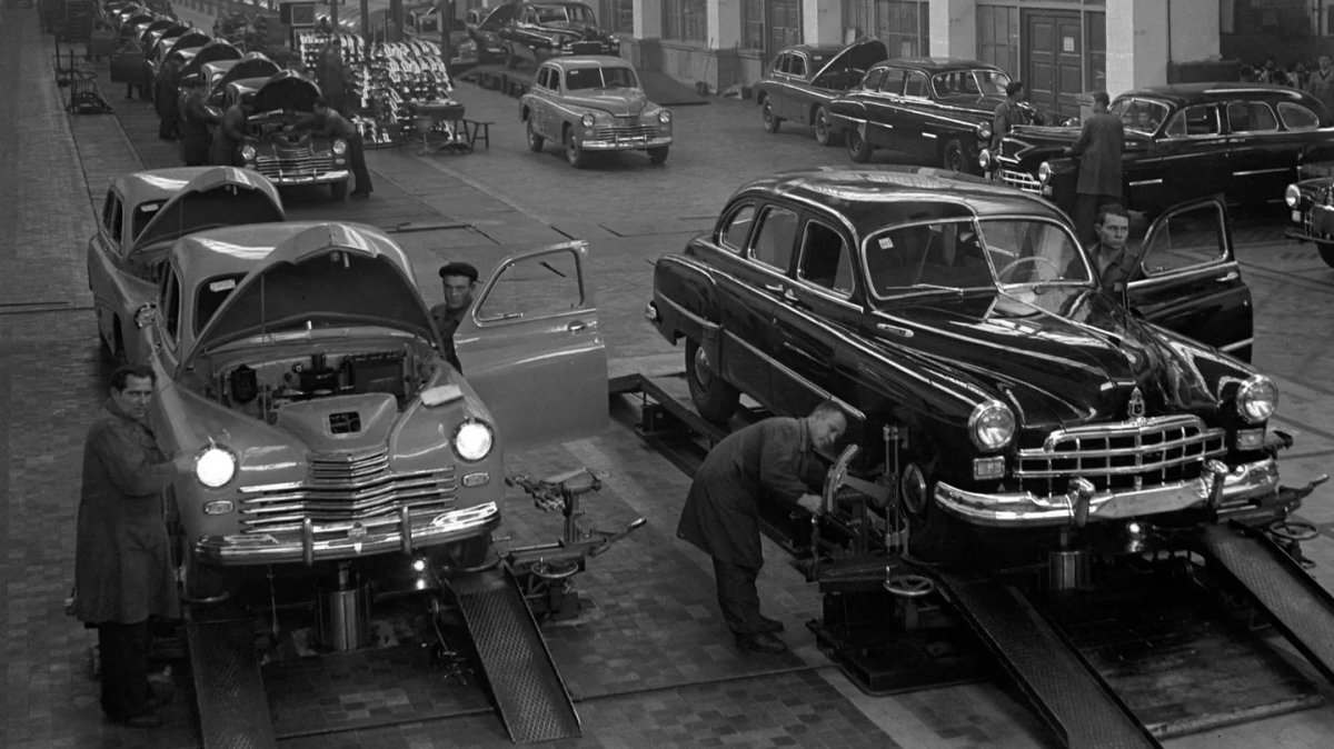 Горьковский автомобильный завод Нижний Новгород в 1930 году