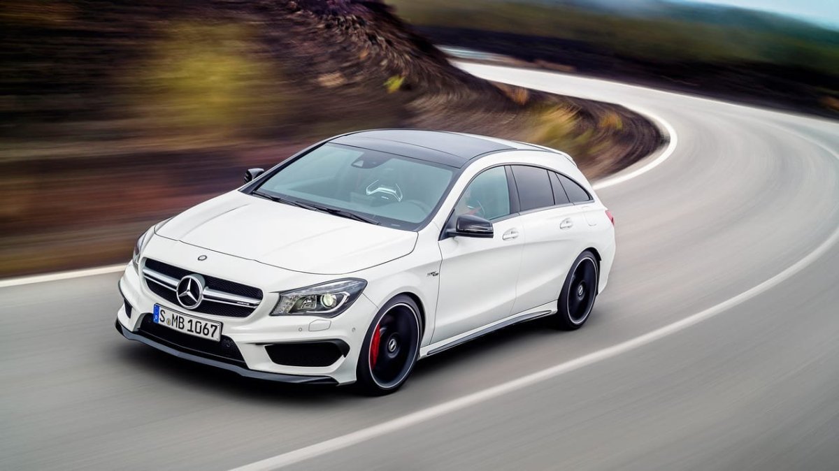Mercedes CLA 250 AMG shooting Brake