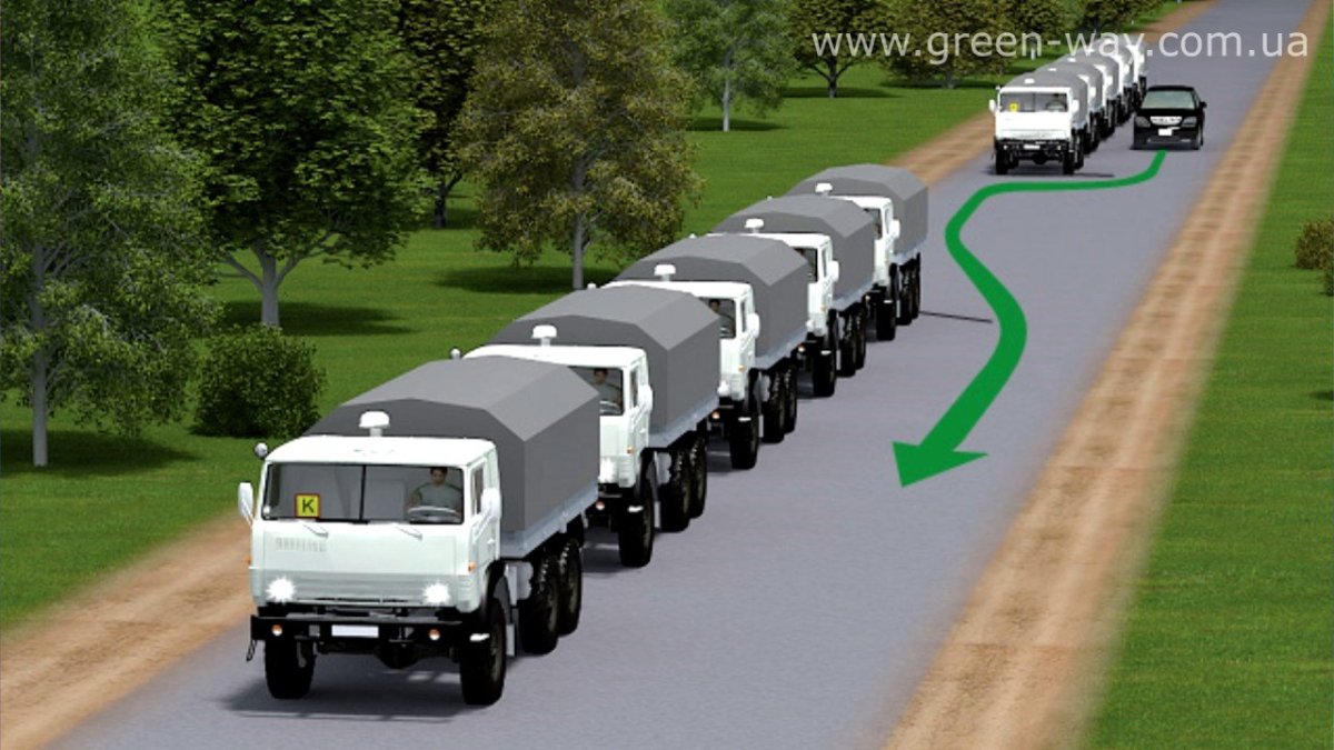 Организованная транспортная колонна