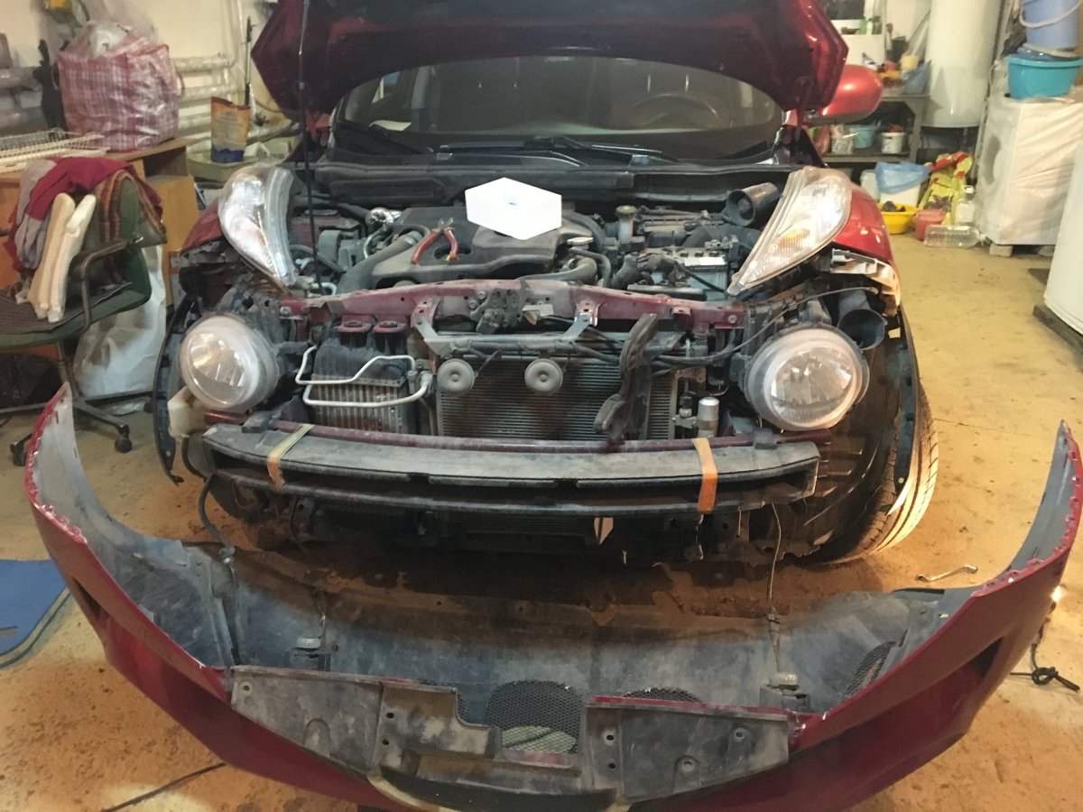 Двигатель свап на Ниссан Жук