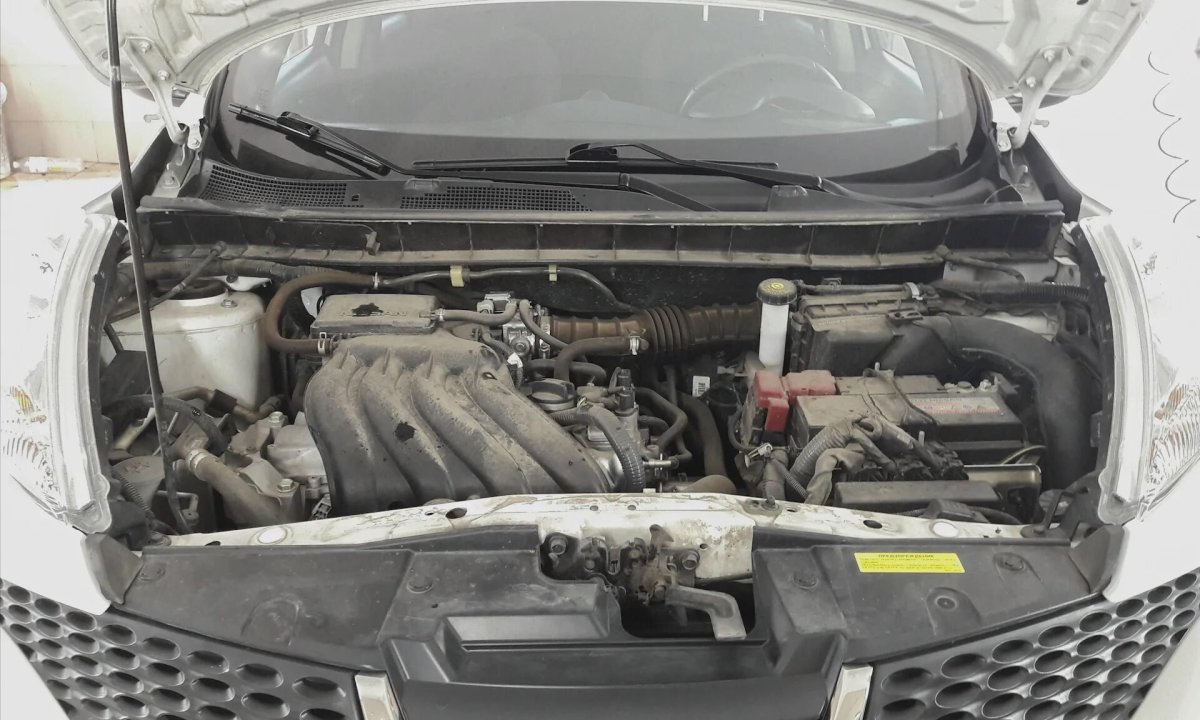 Подкапотное пространство Nissan Juck