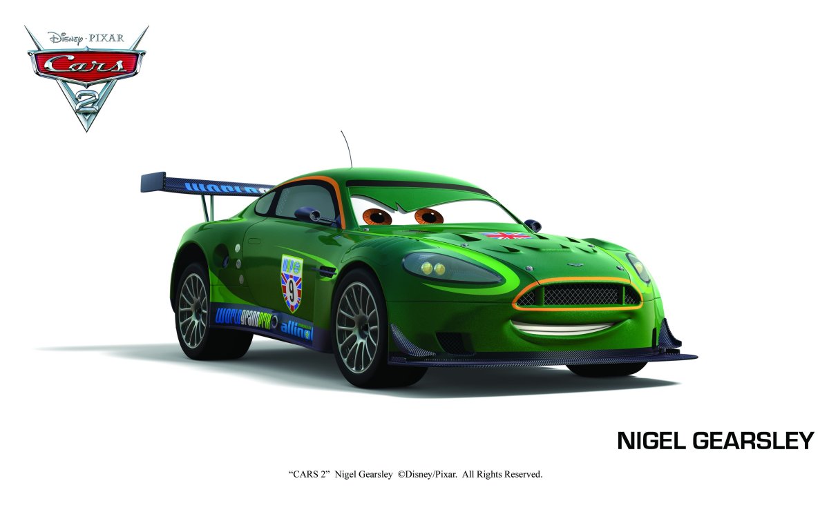 Cars 2 Nigel Gearsley