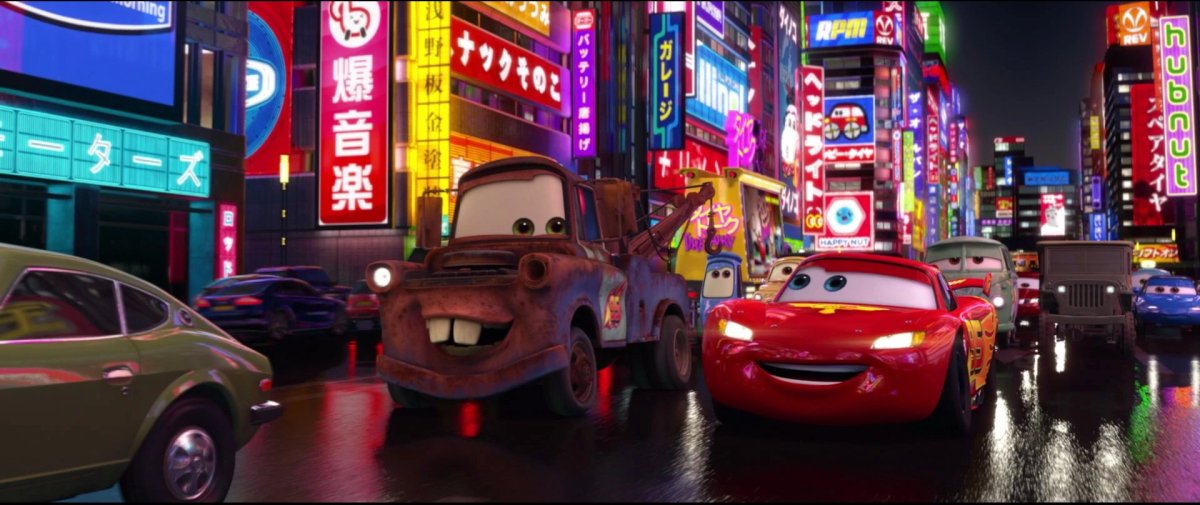 Тачки мультфильм 2006 кадры