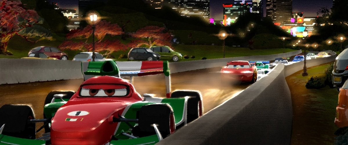 Тачки 2 Франческо Бернулли и молния Маккуин