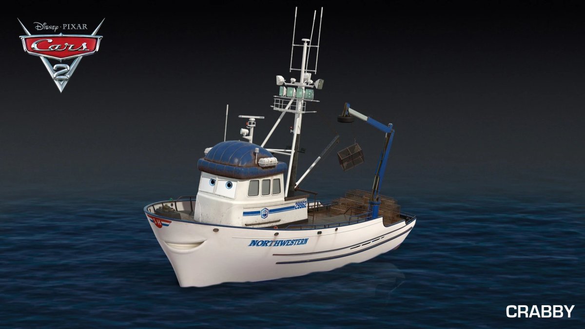 Тачки 2 Крабби