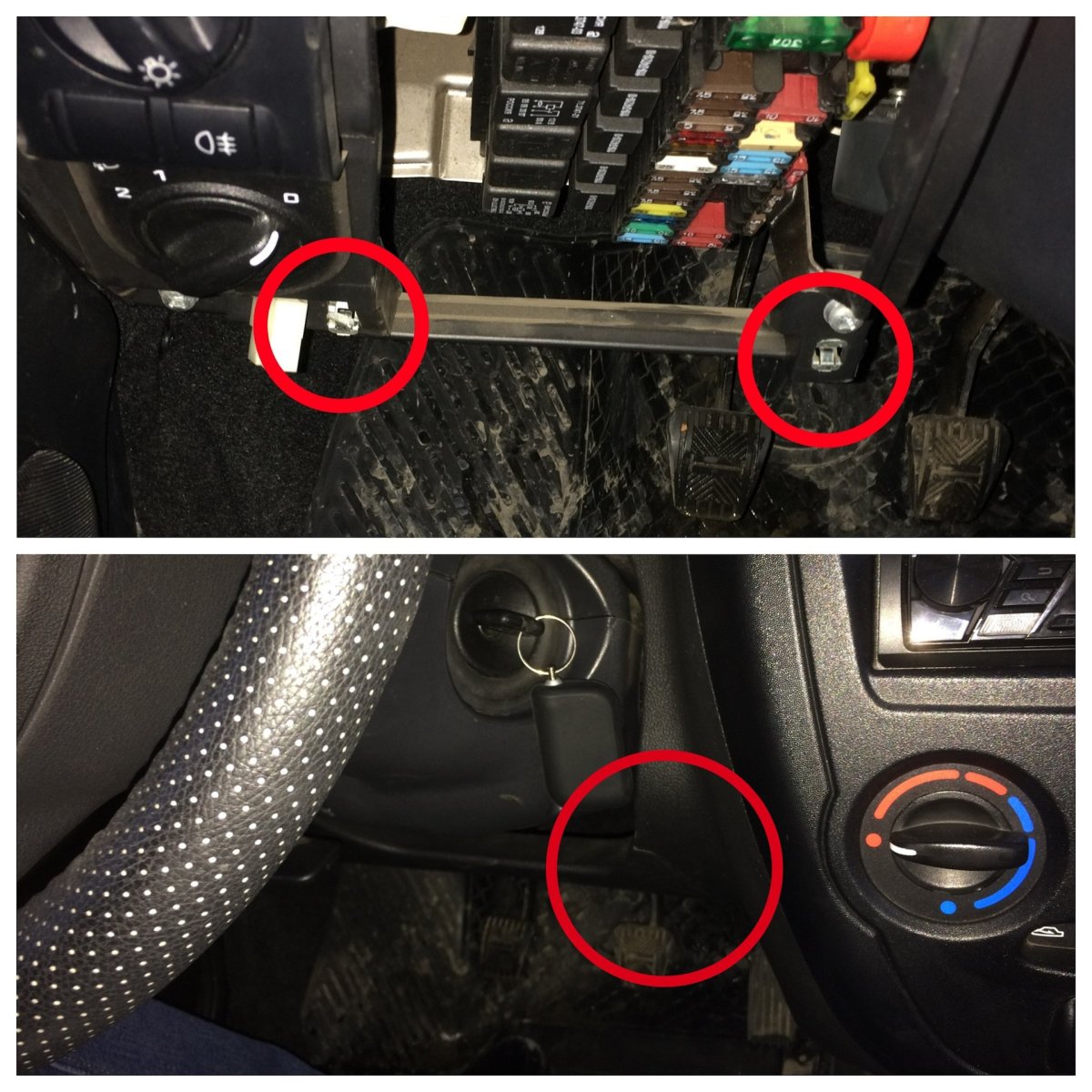 Штатный иммобилайзер Лада Гранта 2013