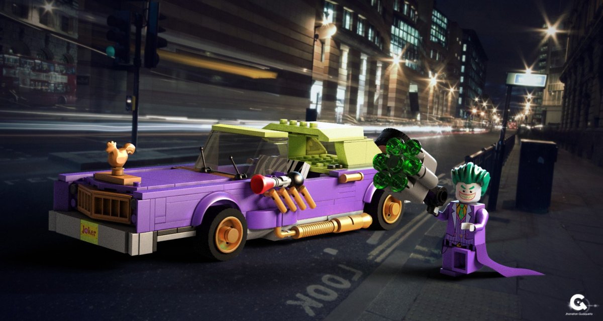 LEGO тачка Джокер