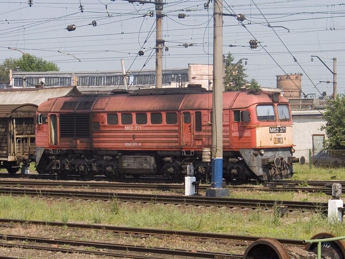 М62 тепловоз Венгрия