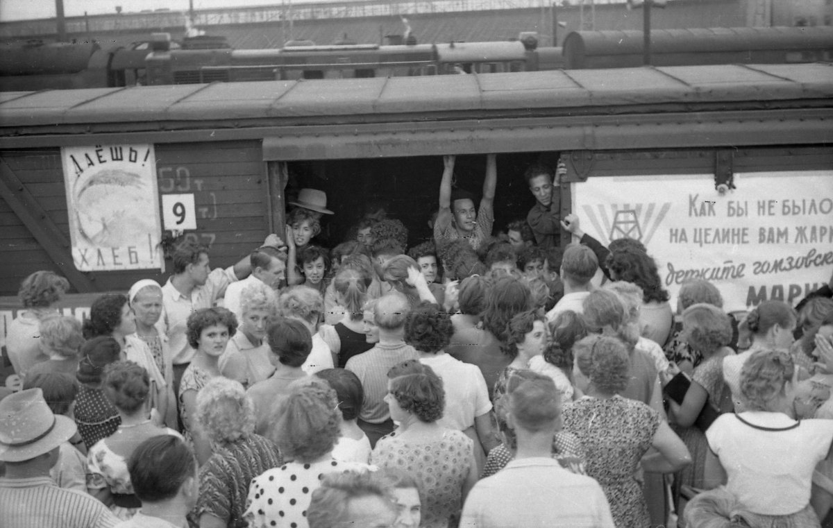 Проводы на целину