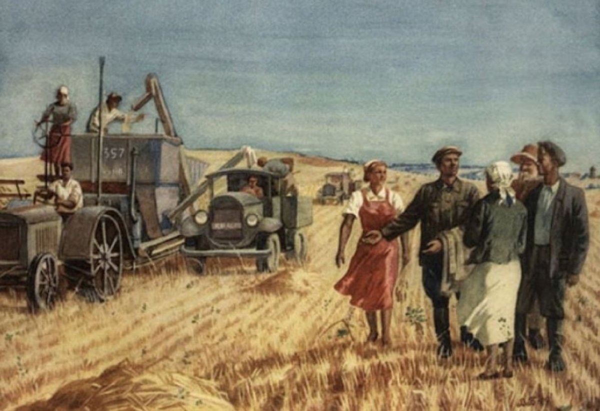Сельское хозяйство в 30-е годы в СССР