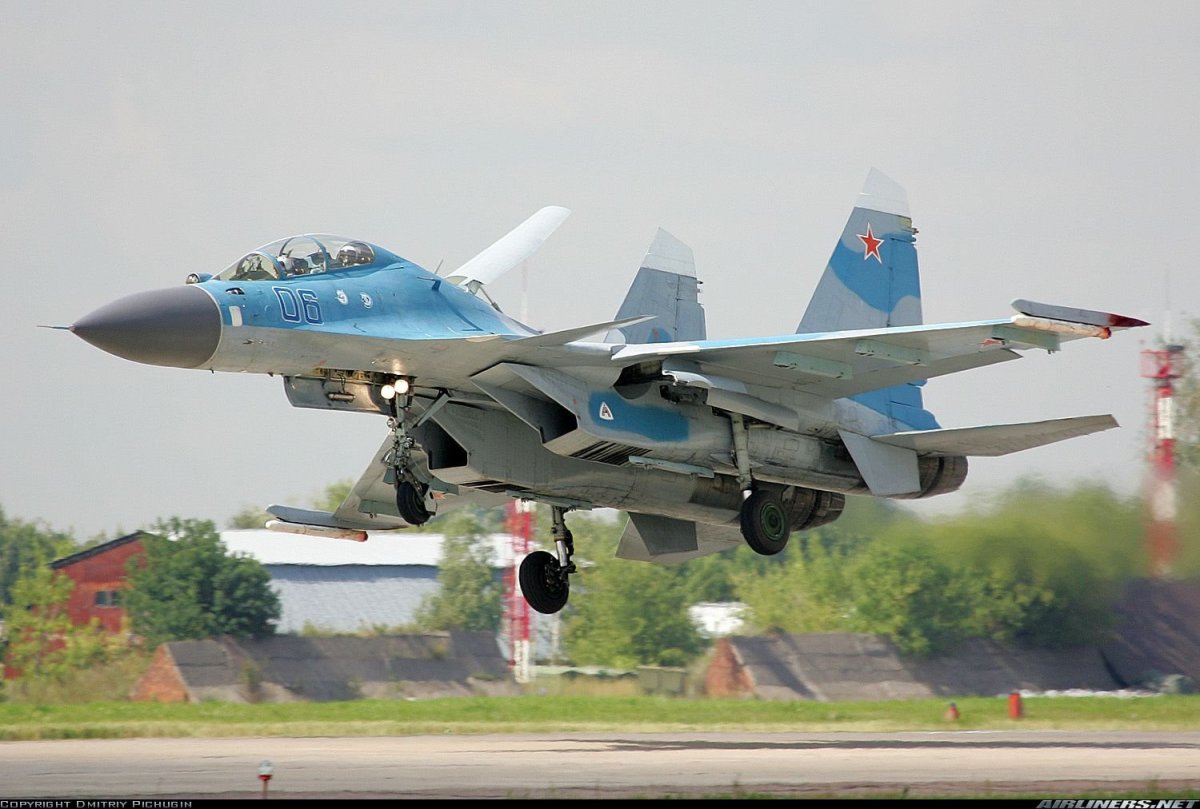 Самолет Су 30 МК