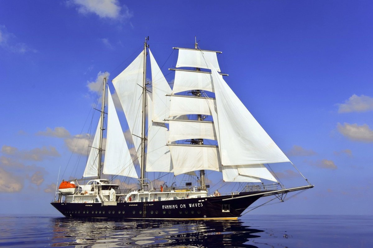 Running on Waves парусник