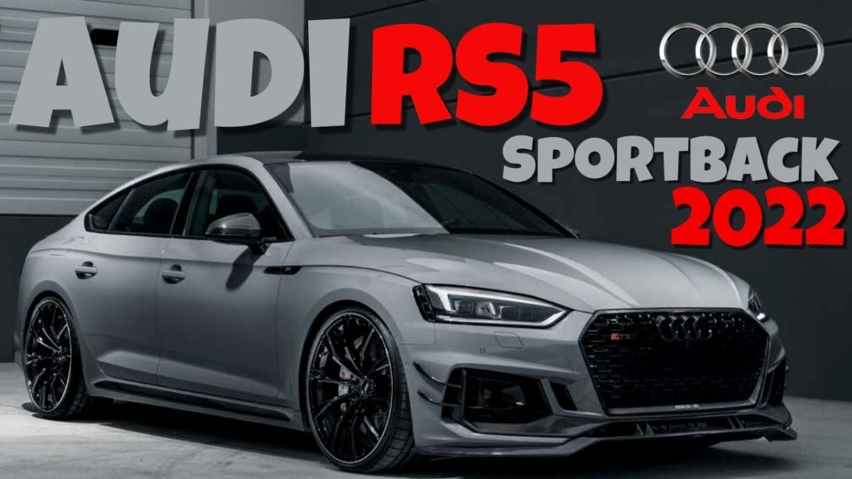Audi rs5 Sportback Black