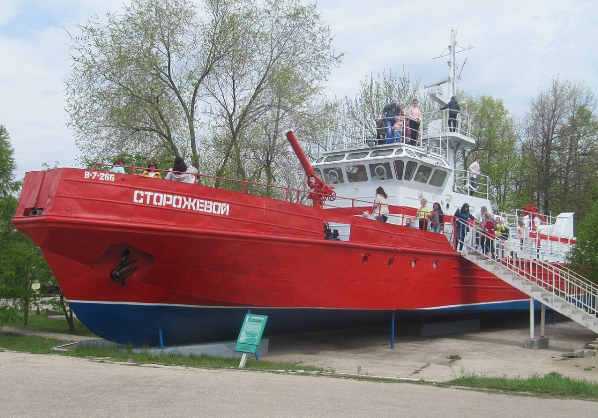 Парк Победы Саратов корабль