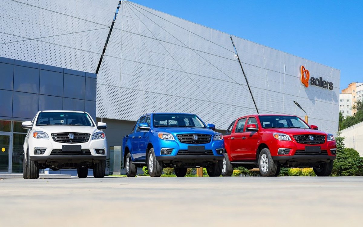 Пикап JAC Соллерс