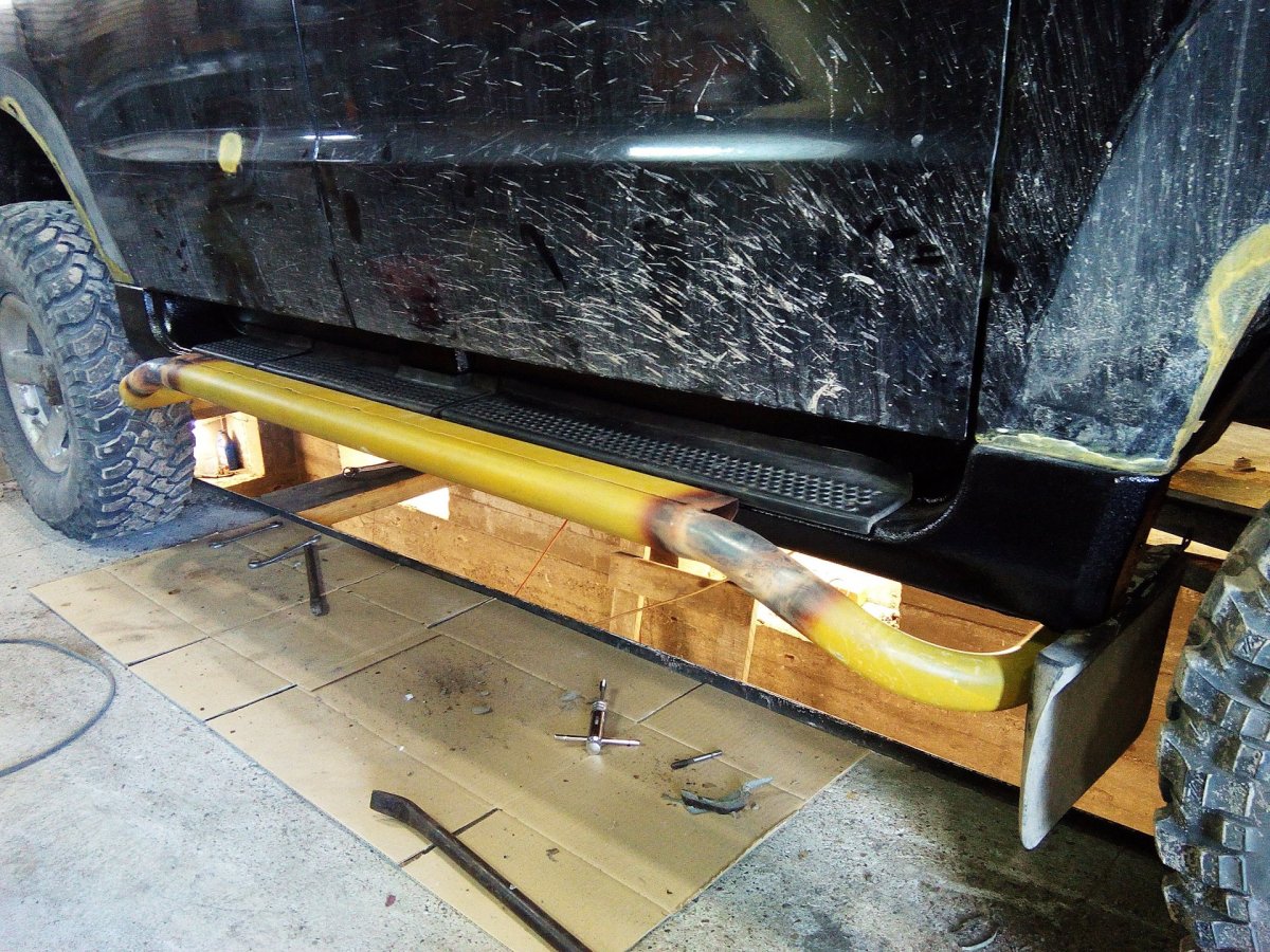 Силовые пороги УАЗ Патриот