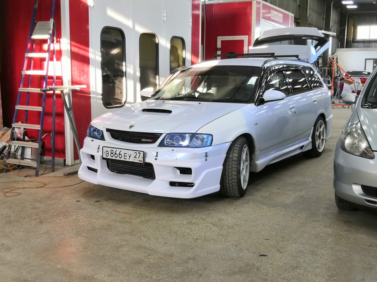 Ниссан вингроуд 11 обвесы