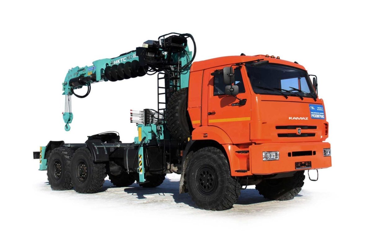 Многофункциональный кран-манипулятор мкм-200