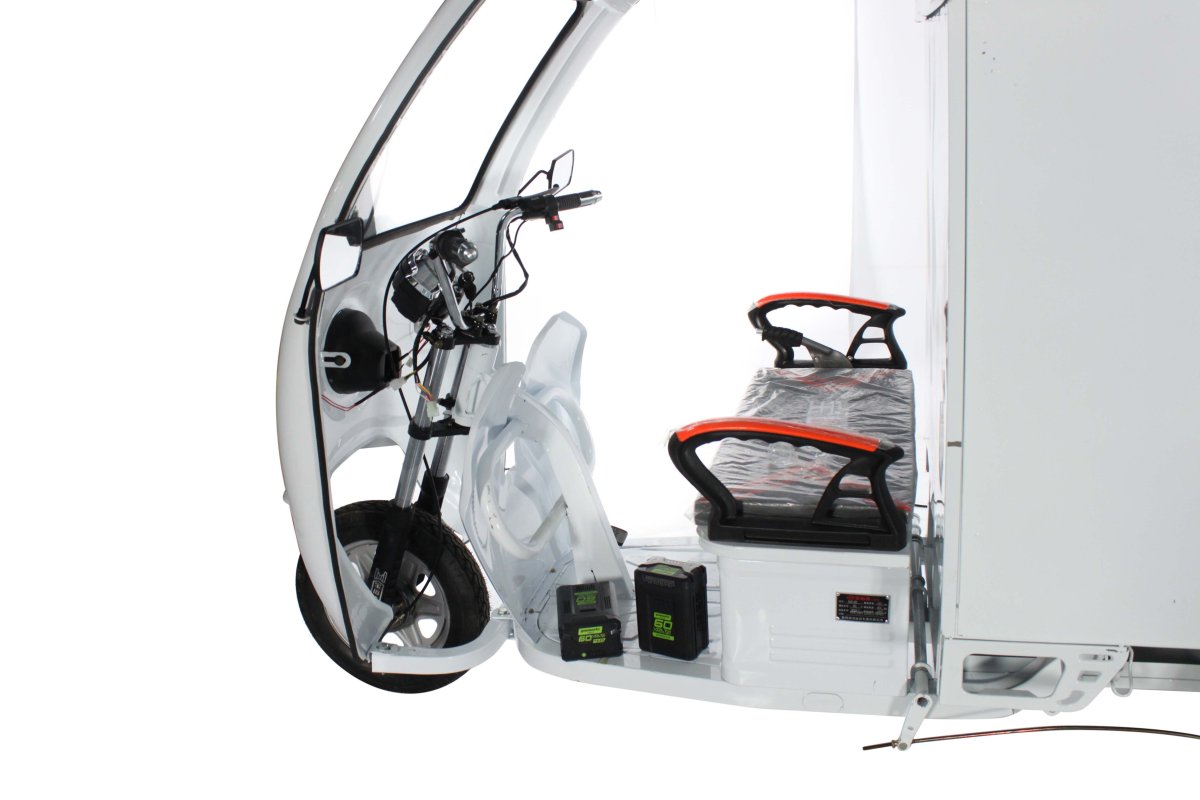 Трехколесный грузовой электроскутер OXYVOLT Trike Cargo Box 1000 w 60 v