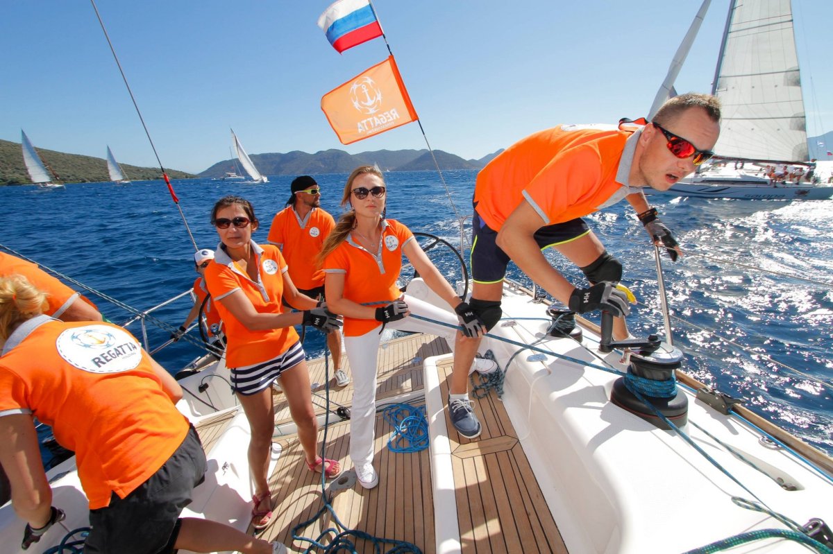 Парусный спорт яхтсмены