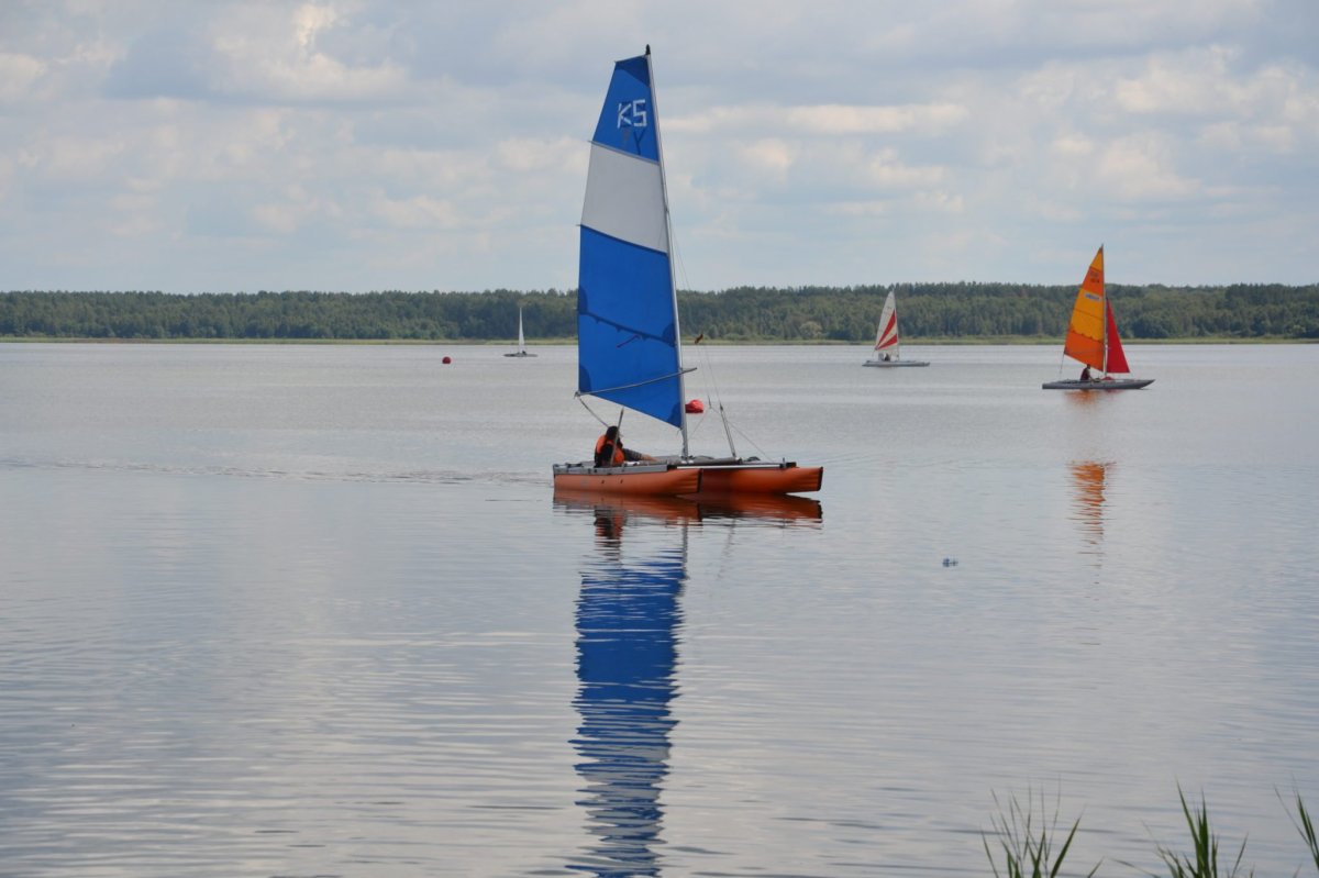 Сайт центра детского туризма и парусного спорта новая Ладога