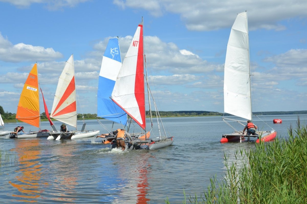 Копенки Железногорский район парусная регата