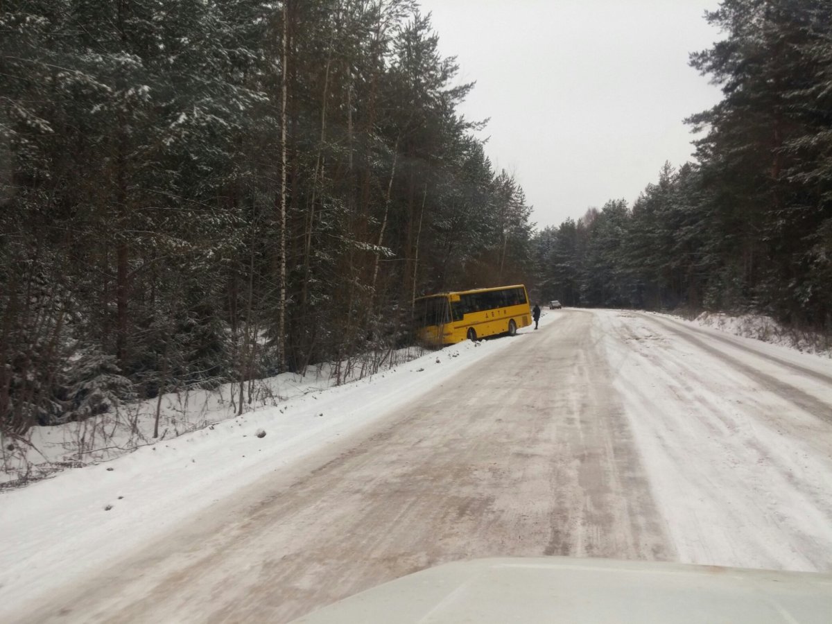 Автобус Сидоровка Киров авария школьный автобус