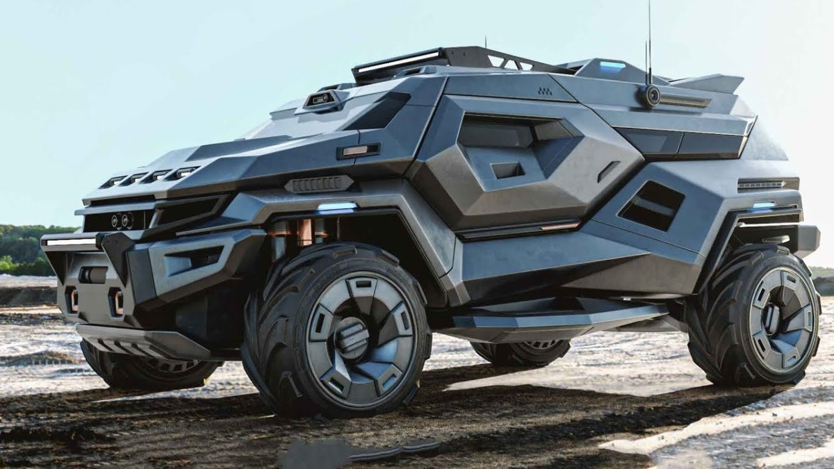 Бронированный вездеход BVS-10