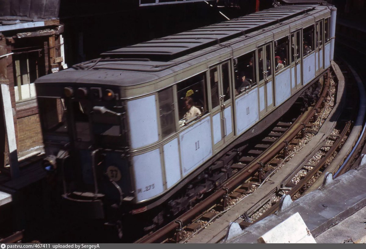 Вагоны парижского метро